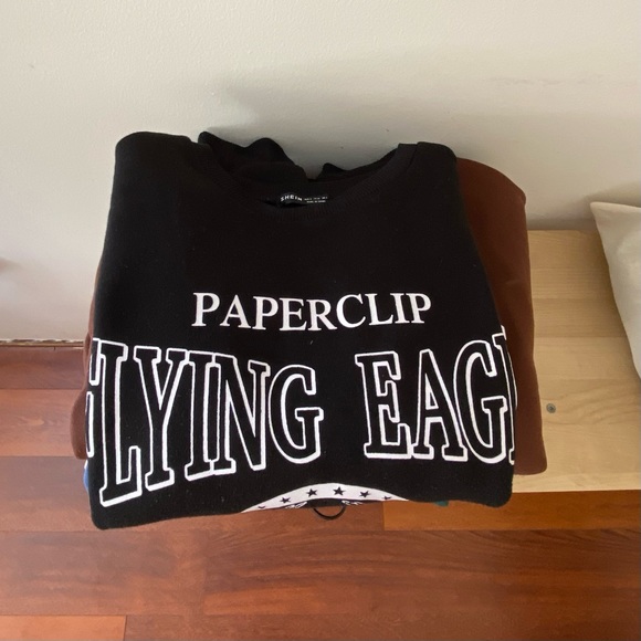 Letter Graphic Drop Shoulder Sweatshirt - Picture 2 of 3